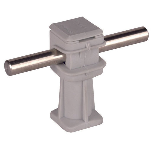 DEHN - Leitungshalter für Blitzschutz Leitungshalter grau LH DS 8 H36 IGM8 GR H 36mm f. Rd 8mm M8