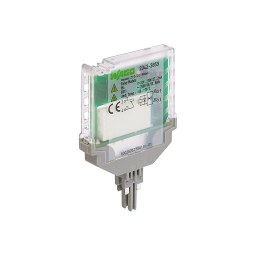 WAGO - Bauelementestecker Relaismodul 2042-3859 AC/DC 24 V 230 V − 6 Stück