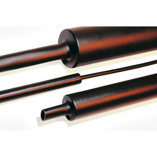 HellermannTyton - Schrumpfschlauch Warmschrumpfschlauch HU47-51/16 PO-X BK 8 3,5:1mm − 8 Stück