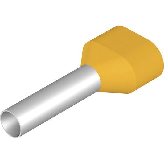 Weidmüller - Aderendhülse Zwilling H6,0/29D ZH GE − 100 Stück