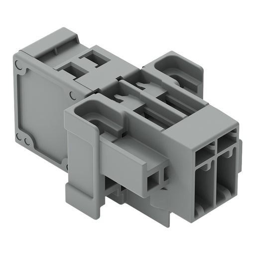 WAGO - Ein- und mehrpolige Klemmenleiste 1-Leiter-Stiftleiste 769-602/004-000 CAGECLAMP,4mm²,gr − 100 Stück