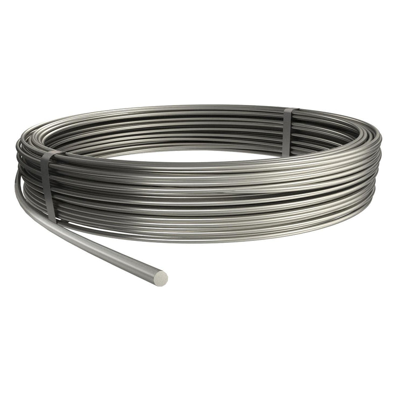 OBO Bettermann - Rundleiter/Draht für Blitzschutz Rundleiter RD 10-V4A/20m 20m Ring − 20 Meter