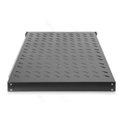 DIGITUS - Komponente für den Ausbau (Schaltschrank) Fachboden 482,6mm (19") DN-19 TRAY-2-1000SW 1HE, sw, ausziehbar
