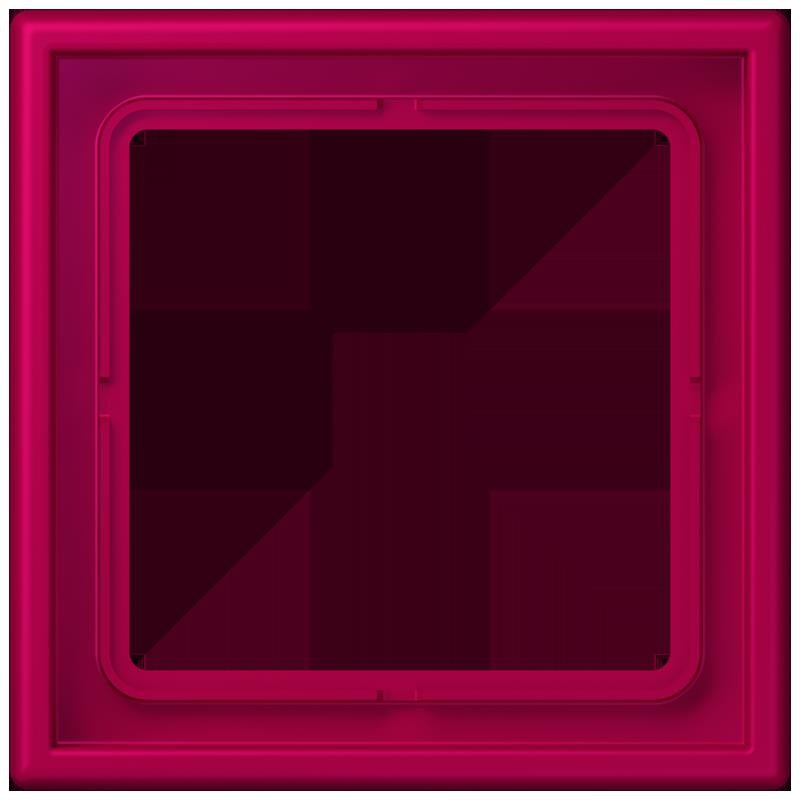 Jung - Abdeckrahmen Rahmen 1-fach LC 981 230 rouge rubia