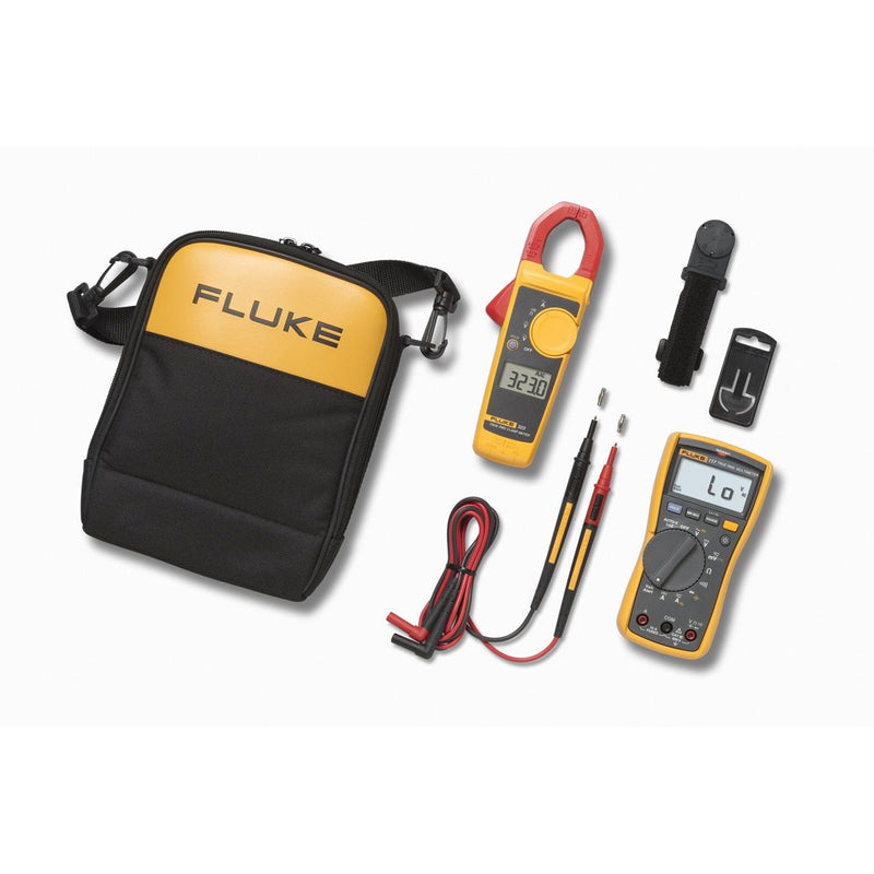 Fluke - Messgeräte-Set ComboKit mit Multimeter FLUKE-117/323 EUR und Strommesszange