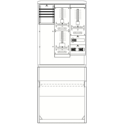 Striebel&John - Zähler-Komplettschrank Zähleranschlusssäule SZ2615E kpl. 2Z1TSG