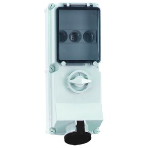 Bals Elektrotech - CEE-Steckdose abschaltbar, abgesichert (IEC 60309) Wandsteckdose abschaltbar 1736 abgesichert 63A 4p