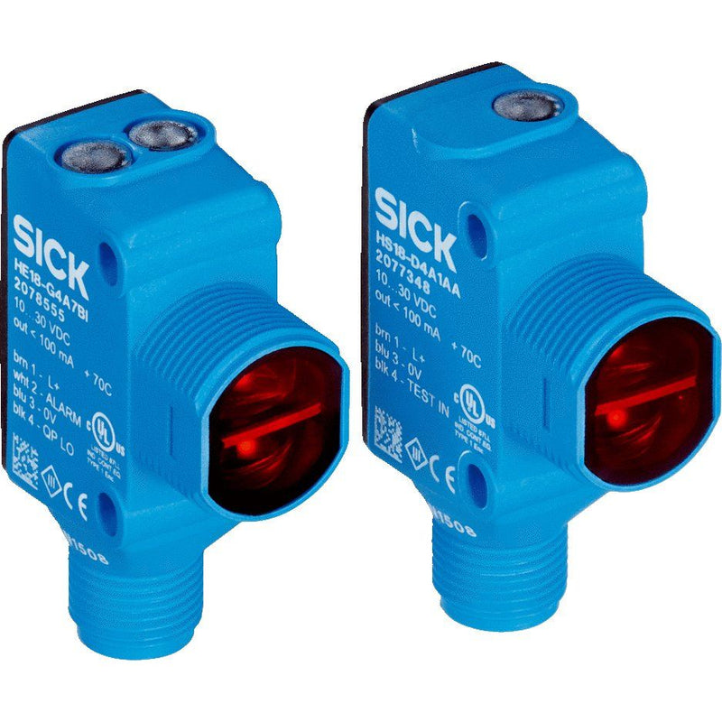 Sick - Einweg-Lichtschranke Hybrid-Lichtschranke HSE18-B4A2BA SureSense − 1 Stück