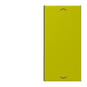 Jung - Abdeckung/Bedienelement für Installationsschalterprogramme Taste 2fach m. Pfeilsymb. LC 402 TSAP 249 vert olive vif