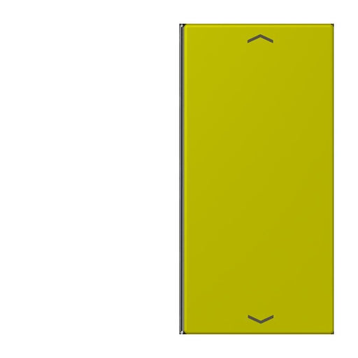 Jung - Abdeckung/Bedienelement für Installationsschalterprogramme Taste 2fach m. Pfeilsymb. LC 402 TSAP 249 vert olive vif