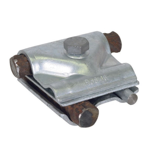 DEHN - Verbinder für Blitzschutz Maxi-MV-Klemme St/tZn MMVK R16 R25 ST f. Rd 8-16/15-25mm