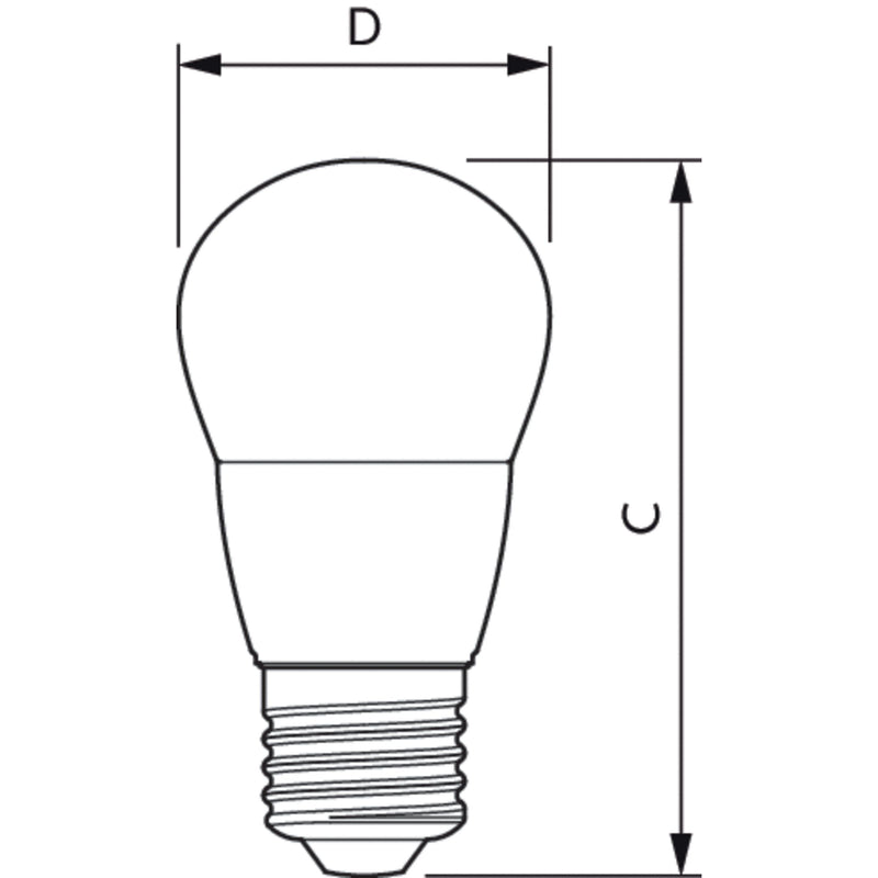Philips Lighting - LED - Lampe/Multi - LED LED - Tropfenlampe E27 CorePro lu #31302600 matt