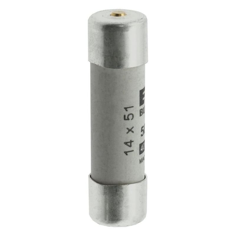 Eaton - Zylindrische Sicherung Sicherungseinsatz Nieders. CYL GG 14,#C14G50S 50A AC 400V 120kA − 10 Stück