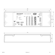 EVN Lichttechnik - Steuergerät für Leuchten Zigbee-Dimmer-Empfänger ZB2510VS inkl. Netzgerät
