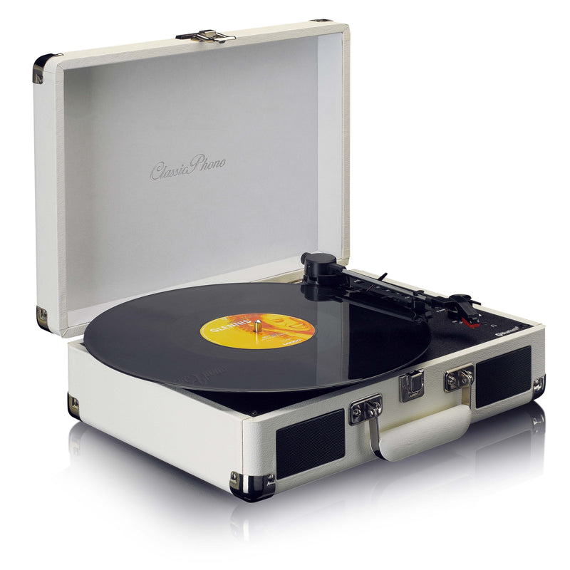 CLASSIC PHONO - Schallplattenspieler Koffer-Plattenspieler TT-115CR Retro,BT