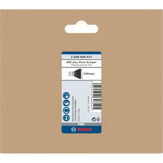 Bosch - Schaber PRO SDS plus Bodenschaber 2608690611 Ersatzset, 130 mm