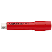 Knipex - Verlängerung für Steckschlüssel-Einsätze, Steckschlüssel, Knarren Verlängerung 98 35 125 125mm
