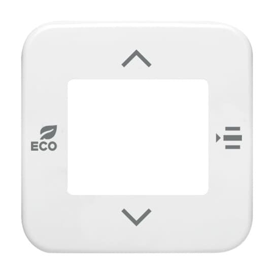 Busch-Jaeger - Einsatz/Abdeckung für Kommunikationstechnik Zentralscheibe alpin/ws 6109/03-214 KNX Tasterankopplung