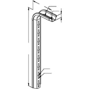 Niedax - Hängestiel für Kabeltragsystem Hängestiel TKS 450 H=513mm − 10 Stück