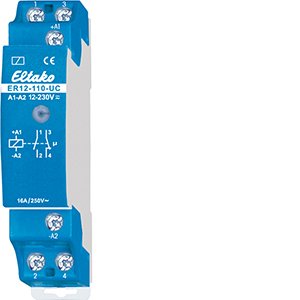 Eltako - Installationsrelais Schaltrelais ER12-110-UC 1S1Ö pot.frei 16/250