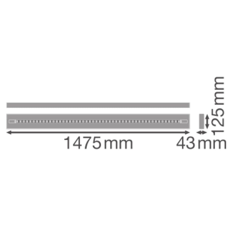 Ledvance - Decken-/Wandleuchte LED-Leuchte LN INV#4099854135477 930