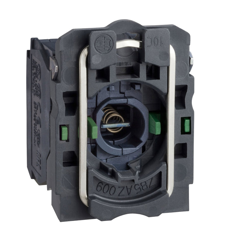 Schneider Electric - Lampenfassungsblock für Befehls- und Meldegeräte Hilfsschalterblock ZB5AW063 2S