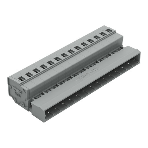 WAGO - Kabelsteckverbinder für Leiterplattensteckverbinder Stiftleiste 231-614 14-pol. 5mm − 25 Stück