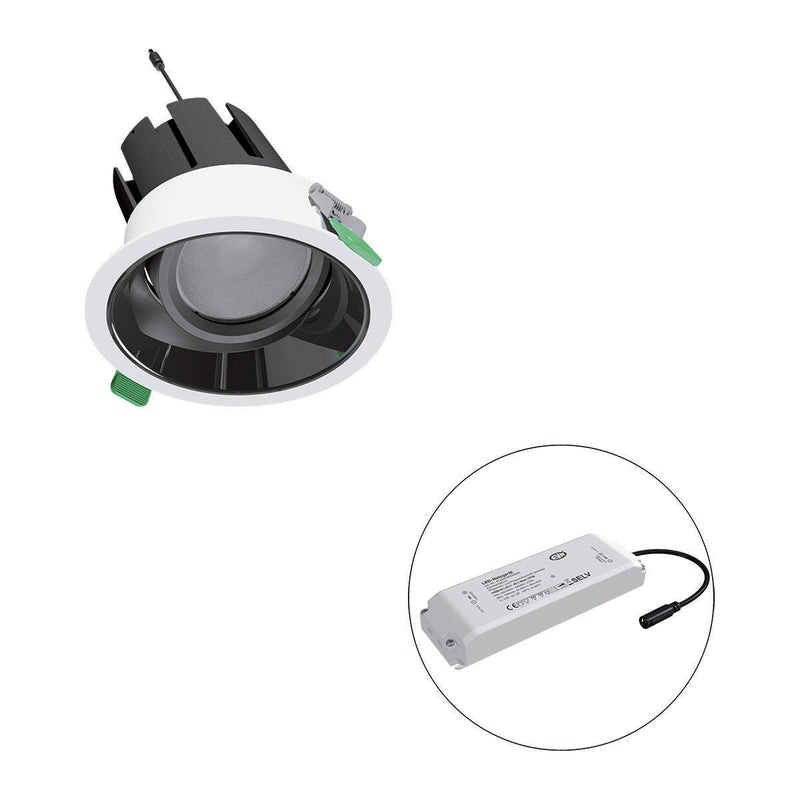 EVN Lichttechnik - Downlight/Strahler/Flutlicht LED-Einbauleuchte modular F04R09SM3830L38P Konfigurationstype