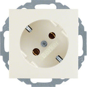 Berker - Steckdose SCHUKO-Steckdose ws/gl 47278982 45 Grad