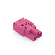 WAGO - Steckverbinder für steckbare Gebäudeinstallation Stecker 2-polig 770-292/080-000 Kod. B,pink − 100 Stück