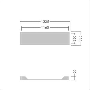 Thorn - Mechanisches Zubehör/Ersatzteile für Leuchten Befestigungszubehör BETA 3  #96635447