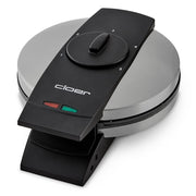 Cloer - Waffelautomat 1639SR eds/sw Backfl. 15,5cm