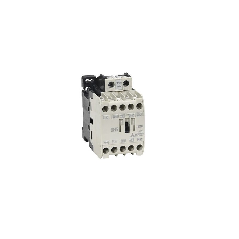 Mitsubishi Electric - Leistungsschütz zum Schalten von Wechselstrom Hilfsschütz SR-T5 AC24V 3A2B 3S+2Ö