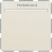 Berker - Taster Relais-Schalter Hotelcard 16408992 weiß glänzend