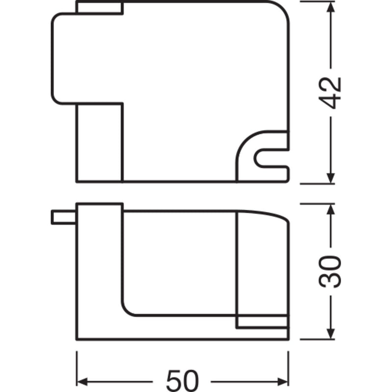 Ledvance - Zubehör/Ersatzteile für LED-Betriebsgeräte und -module Kabelklemme (VE2) DRAYZBDALICLAMPD.VE2 − 2 Packung