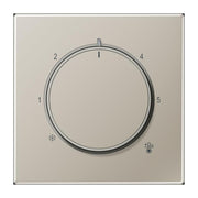 Jung - Abdeckung/Bedienelement für Installationsschalterprogramme Abdeckung ES 1749 für Raumtemp.Regler