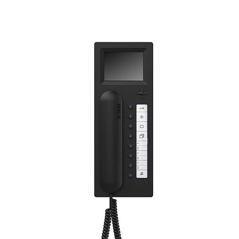 Siedle&Söhne - Innenstation für Türkommunikation Haustelefon AHT 870-0 S Access, schwarz