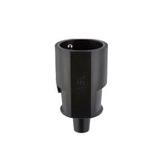 ABL - Schutzkontaktkupplung Compact- Kupplung 100000061 1565 F/B PP BS sw − 10 Stück