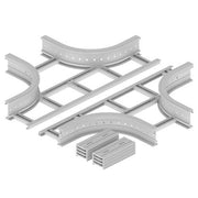 Unex - Kreuzstück für Kabelleiter Kreuzung 67428-04 135x400 R300 U23X