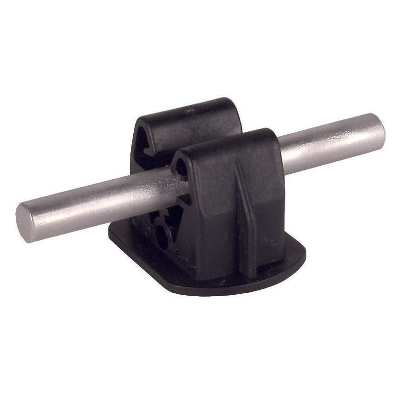 DEHN - Zubehör/Ersatzteile für Erdung und Blitzschutz Adapter RLA 10 FB KF K SW f.Dachltg.halt. Rd10 − 50 Stück