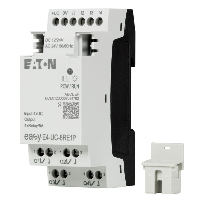 Eaton - Logikmodul Ein-/Ausgangserweiterung EASY-E4-UC-8RE1P easyE4 12/24V DC