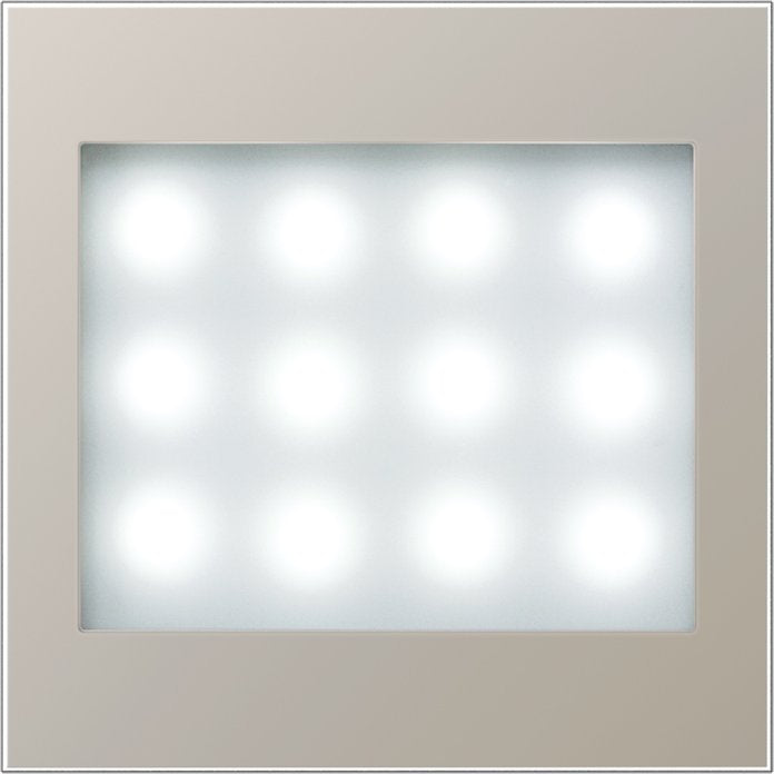 Jung - Beleuchtungseinsatz für Installationsschalterprogramme LED-Leselicht eds ES 2539 LED LW-12 weiße LEDs