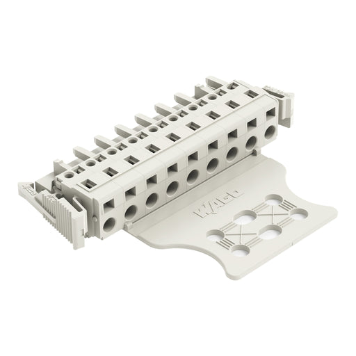 WAGO - Kabelsteckverbinder für Leiterplattensteckverbinder 1-Leiter-Federleiste 721-209/037-000/035- CAGECLAMP 2,5mm²,lgr − 25 Stück