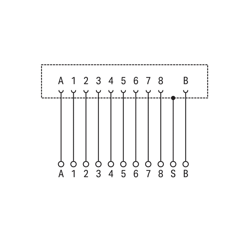 WAGO - Modularer Steckverbinder Übergabemodul RJ-45 289-179 Leistungskontakten