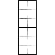 Siedle&Söhne - Montageelement für Türstation Kombirahmen KR 611-6/2-0 W Weiß