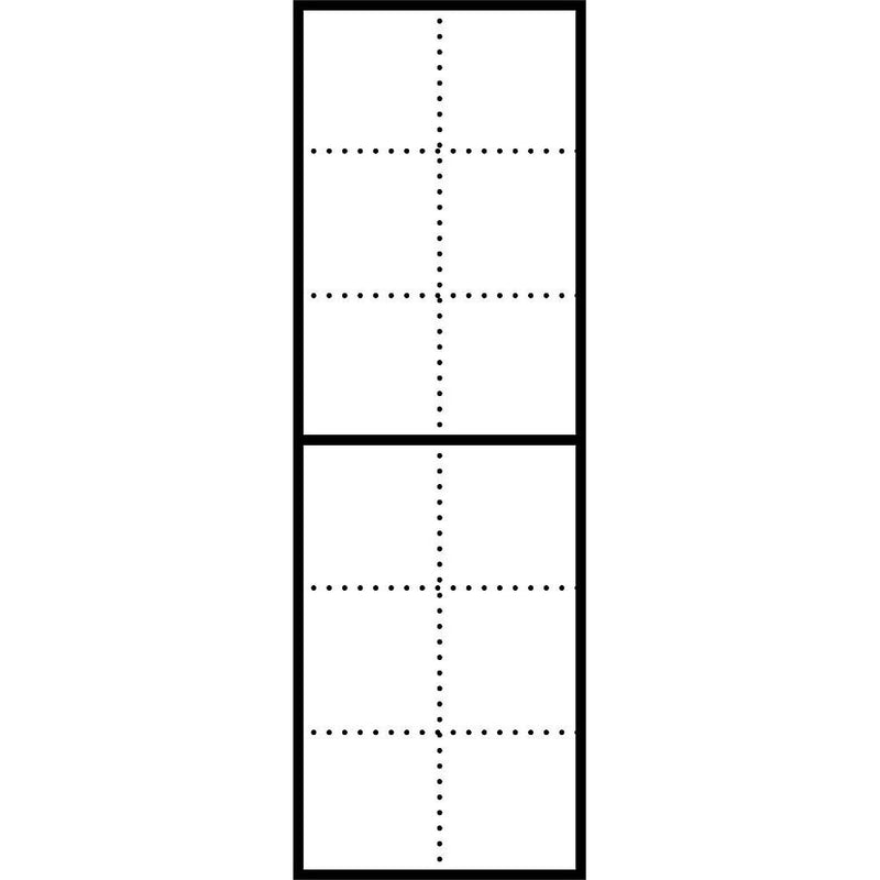 Siedle&Söhne - Montageelement für Türstation Kombirahmen KR 611-6/2-0 W Weiß