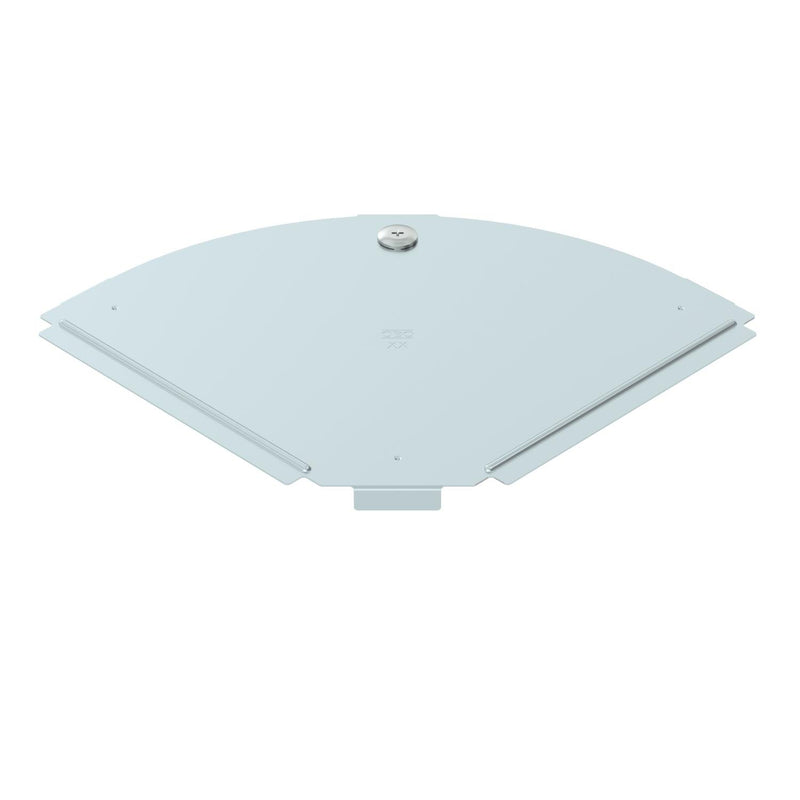 OBO Bettermann - Deckel Bogen für Kabeltragsystem Deckel für 90Grad-Bogen RBD 90 200 FS B200mm, bandverzinkt − 1 Stück
