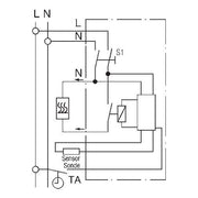 Eberle Controls - Raumthermostat/Uhrenthermostat UP-Fußbodenregler Fre L2A mit Begrenzer