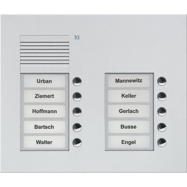 TCS Tür Control - Türstation für Türkommunikation Türsprechstelle PUK10/2-EN