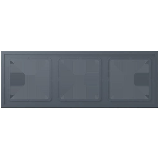 Jung - Abdeckrahmen Rahmen 3-fach LCZ 983 BF 262 gris fonce 59